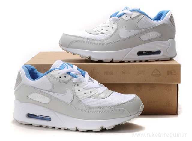 grise chaussures Nike Air Max 90 pour la taille de femmes de 36 a 40 (2)
